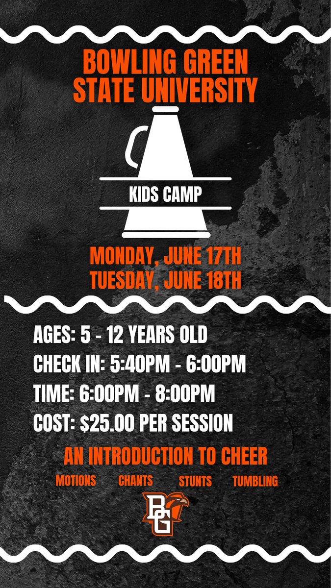 Visit our website to register! 

bgsu.edu/spirit-and-tra…