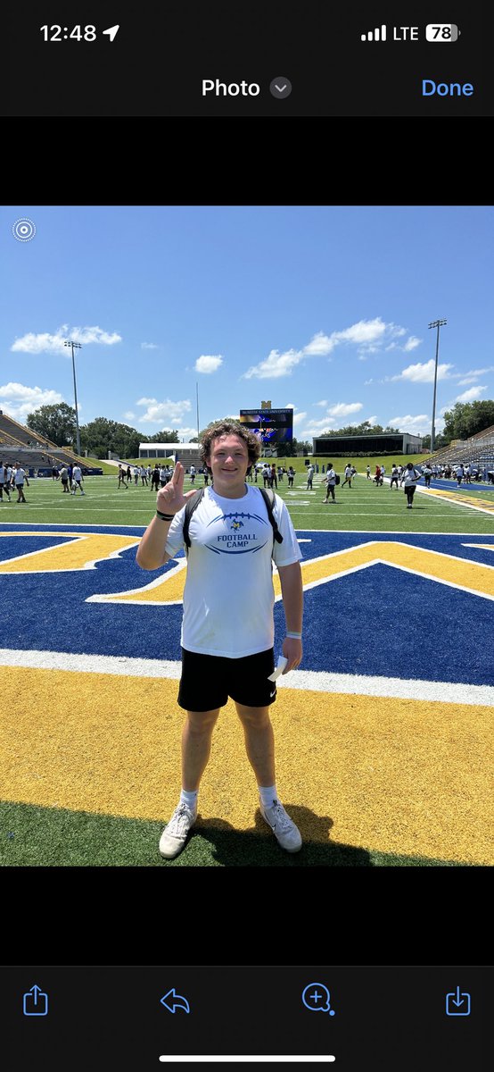 Great to be out at <a href="/McNeeseFB/">McNeese Football</a> this morning for <a href="/CoachGGoff/">Gary Goff</a>  OL camp. Great to meet you <a href="/CoachAllgood/">Coach Allgood</a> let’s stay in touch💪🏻 <a href="/CoachHardeman/">Cedric Hardeman</a> <a href="/JPBC4LIFE/">Coach JP DeLaRosa</a>  #SicEmTigers🐅 #GeauxPokes #BuiltDifferent