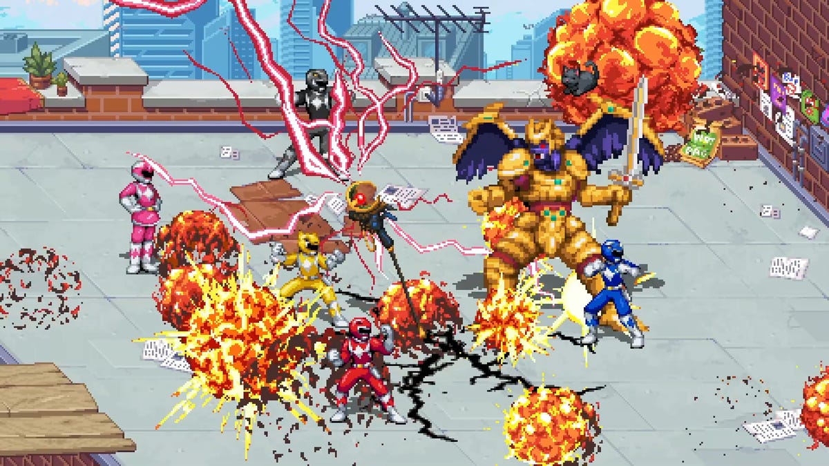 Kotaku's tweet image. New Power Rangers Beat &apos;Em Up Looks Rad As Hell dlvr.it/T7zqSf