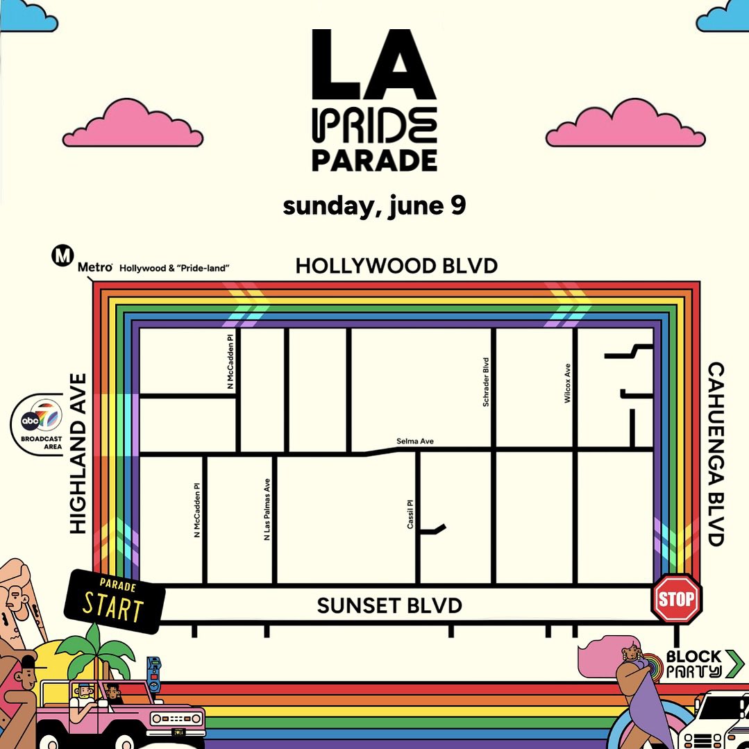 AEGworldwide's tweet photo. We canβt wait to be part of the #PowerInPride this weekend at the @lapride Parade! π³οΈβππ³οΈββ§οΈ
Keep an eye out for our AEG team + float with a live DJ, mascots and friends from the @lakings and @lagalaxy and lots of fun. Weβre so excited to show our #Pride with you LA!
#BetterAsOne https://t.co/6jQkCmtHzo