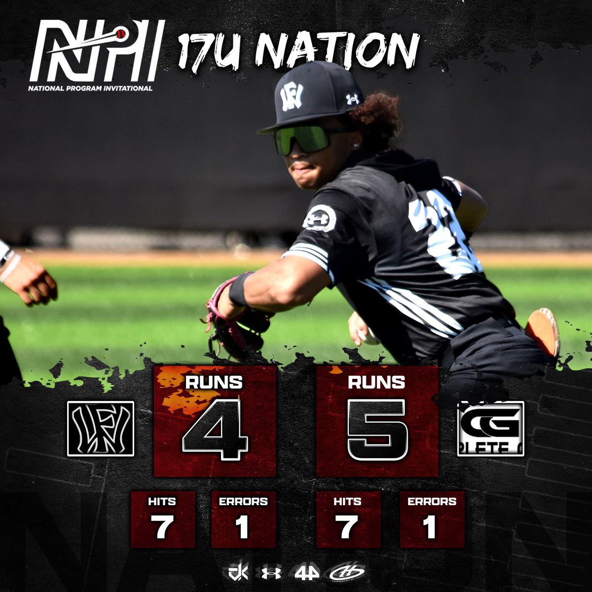 17U Nation drops game ✌️. Back at it tomorrow.

#TheBrand #17UNation