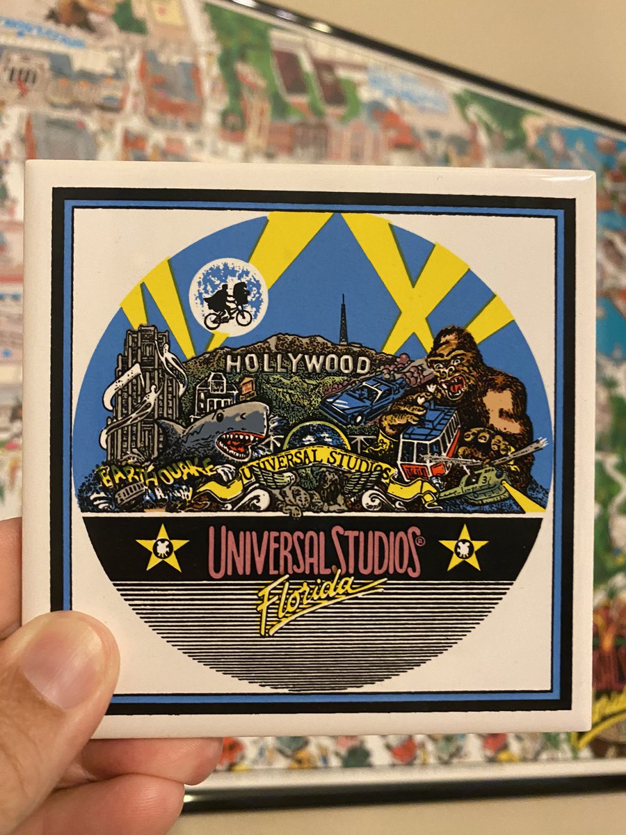 Hard to believe I bought this 34 years ago. Happy Birthday <a href="/UniversalORL/">Universal Orlando Resort</a> here’s to 34 more! 🥳
#universalstudios