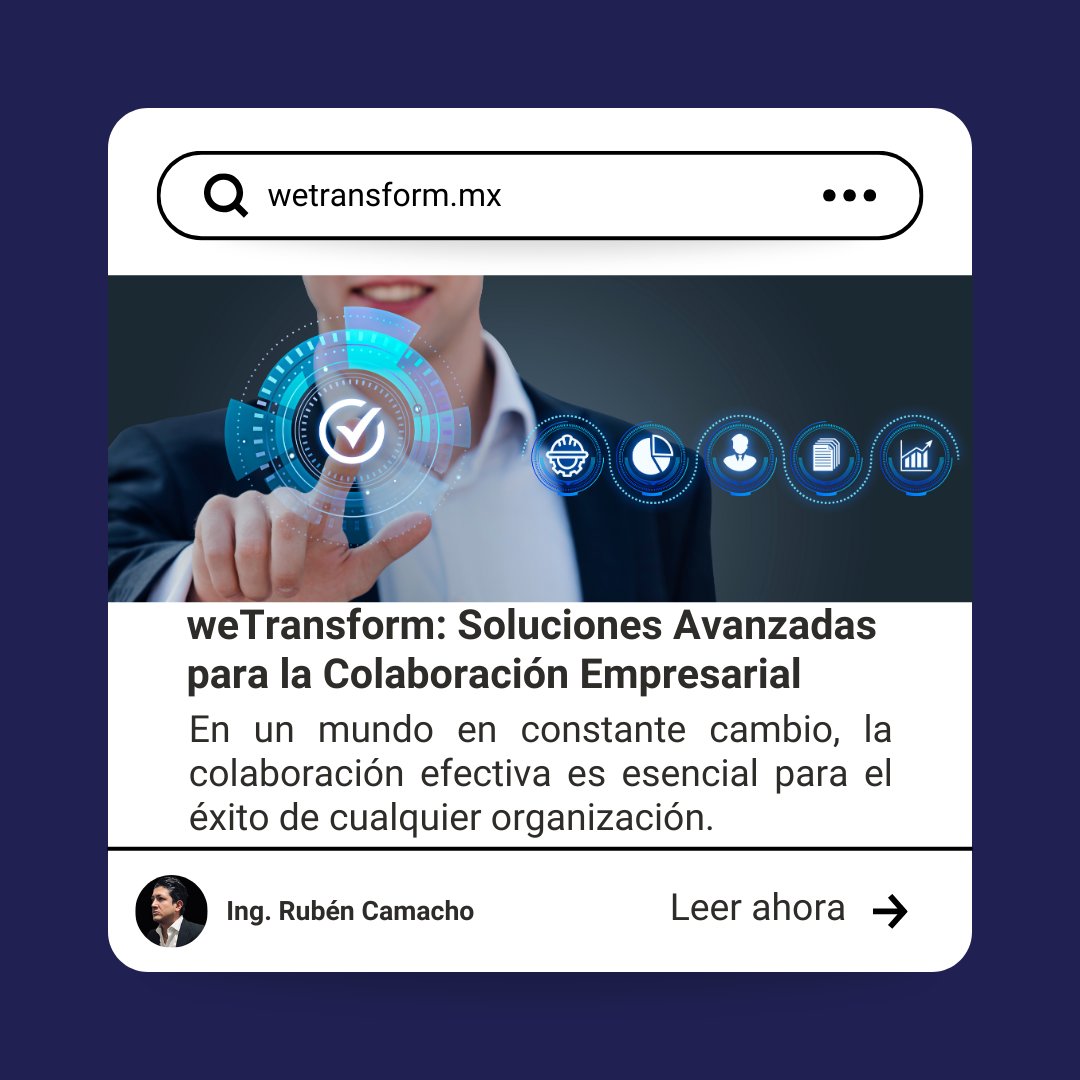 WeTransformmx's tweet photo. ¿Cómo puedes integrar Teams Premium en tu compañía para potenciar la colaboración? Descúbrelo en el artículo completo aquí y lleva tu comunicación empresarial a un nuevo nivel. 💡
Leer ahora en: https://t.co/x1UKIoq2YW https://t.co/EOm2CLFCMe