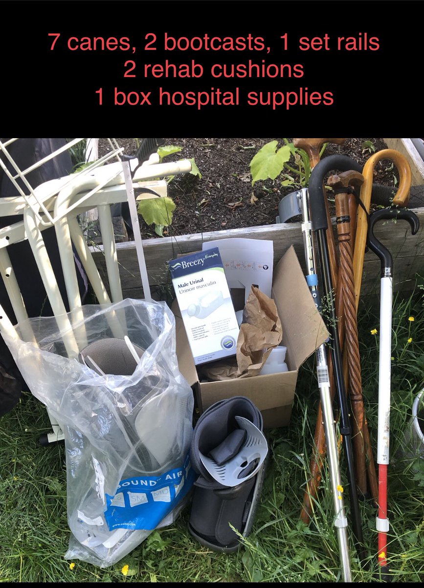 defendukraini's tweet photo. Whatta Haul!
🇨🇦❤️🇺🇦 
Another load of Ukraine aid #ProjectInvictus gear 

Thanks!!! North Vancouver fella @KeithOfTheNorth:
1 walker, 1 knee scooter
2 boot casts
4 sling stretchers
7 canes
12 bed pads
&amp; more

#ProjectVlad https://t.co/hsbWOMWKk5