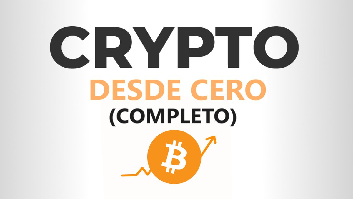 Curso de CRIPTOMONEDAS desde CERO (Completo) Estreno: Domingo 23 de Junio  Este es el VERDADERO Curso que necesitabas, completo, explicado, informado,  de alta calidad en contenido, muy didáctico, etc...