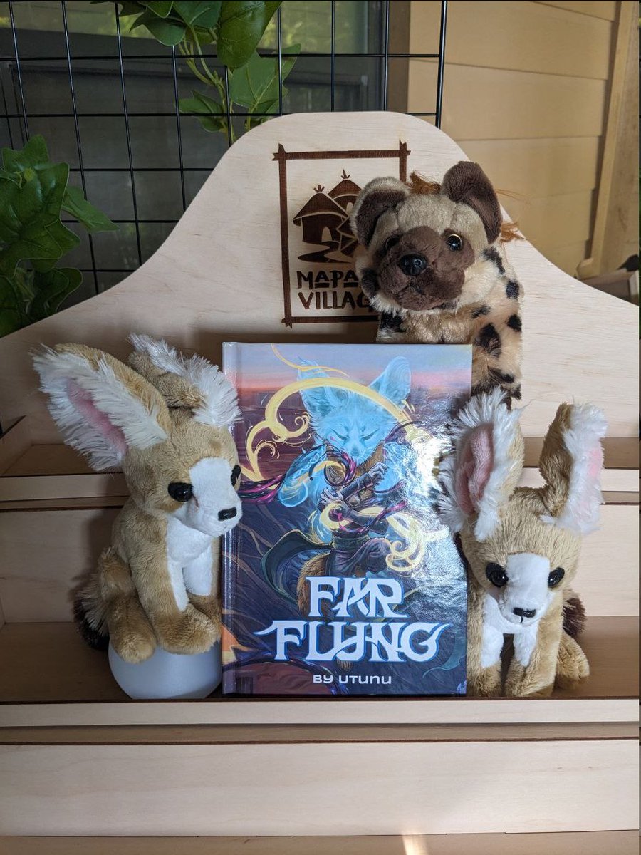 Review copy of Far Flung came in, and looks good!
Will have these, parcel service willing, at Anthrocon. :)

Science fiction! Fennecs! Hyenas! Psionics!

If you'd like to pre-order, you can do so here:
mapakuvillage.square.site/s/shop