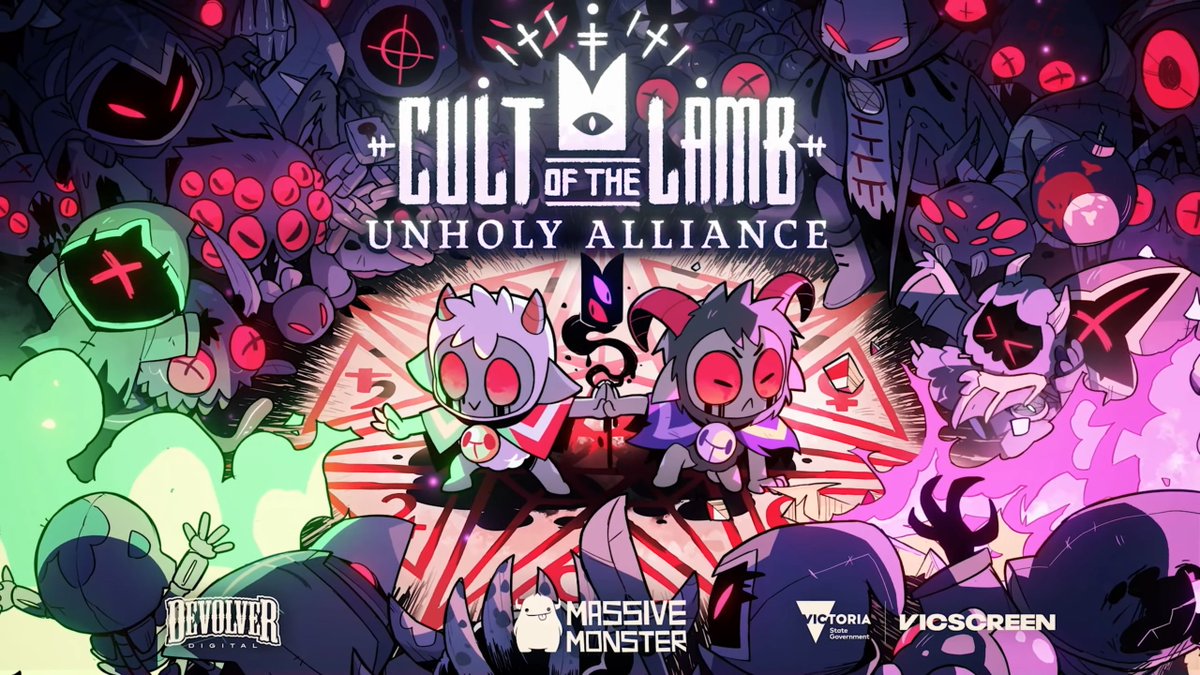 XBOriginals's tweet image. Cult of the Lamb ganhará atualização 'Unholy Alliance' com modo cooperativo de 2 jogadores!

Disponível no dia 12 de agosto.

#DevolverDirect