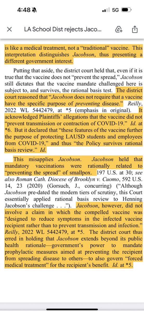 The 9th Circuit has decided the ‘Covid Vaccine’ is NOT A VACCINE. Plaintiffs can now use this as cases go forward. 

Buckle up, Pfizer and Moderna. You’re guilty of Mass Murder.