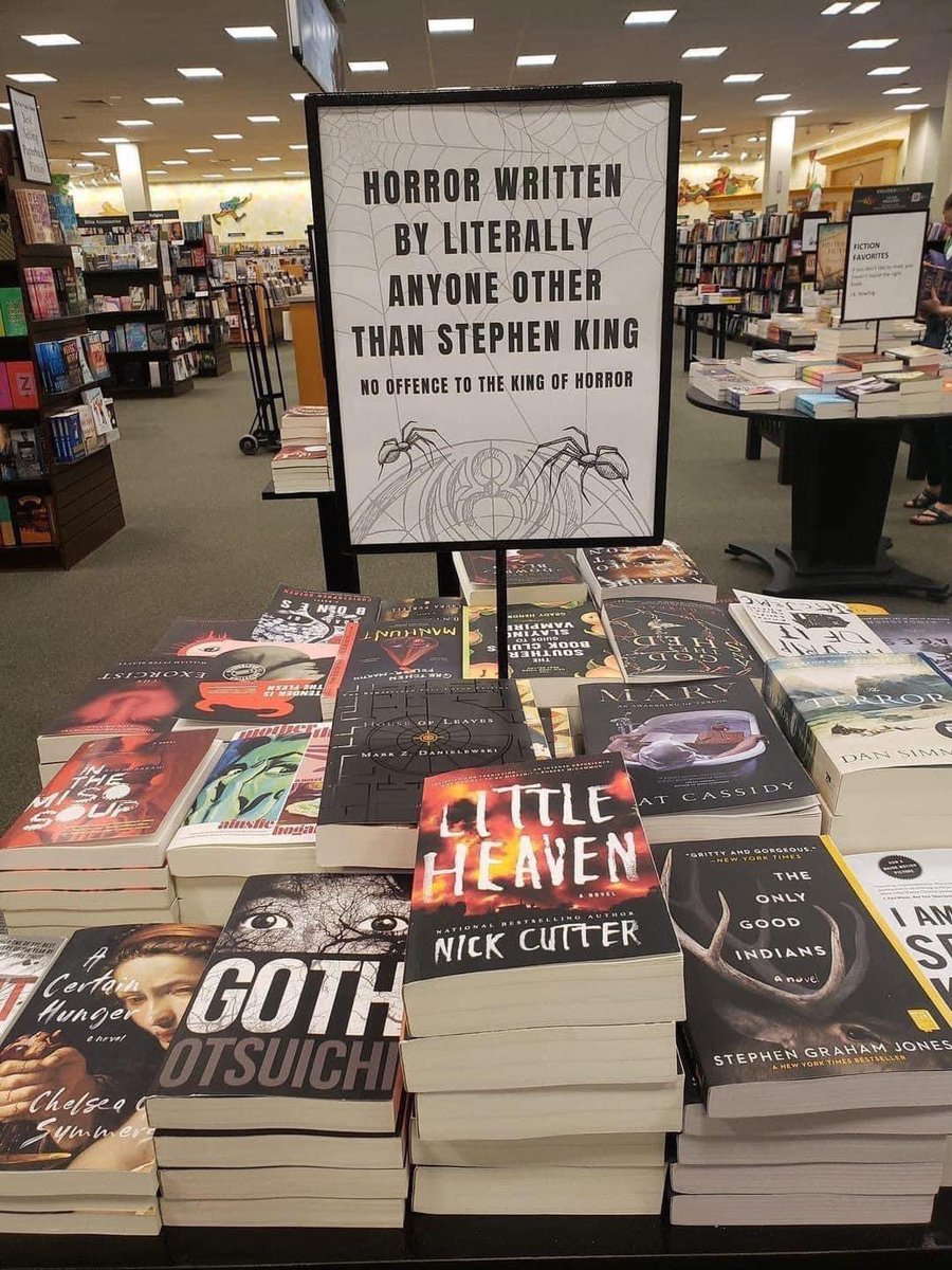 Reading The Grip of It by <a href="/jacjemc/">Jac Jemc</a> because I spotted it on this picture I shared online. I’ve read most of these, but that one missed me. And now I’m outraged it took this long to find me. That’s that bone-deep-fear kinda writing. Love it.