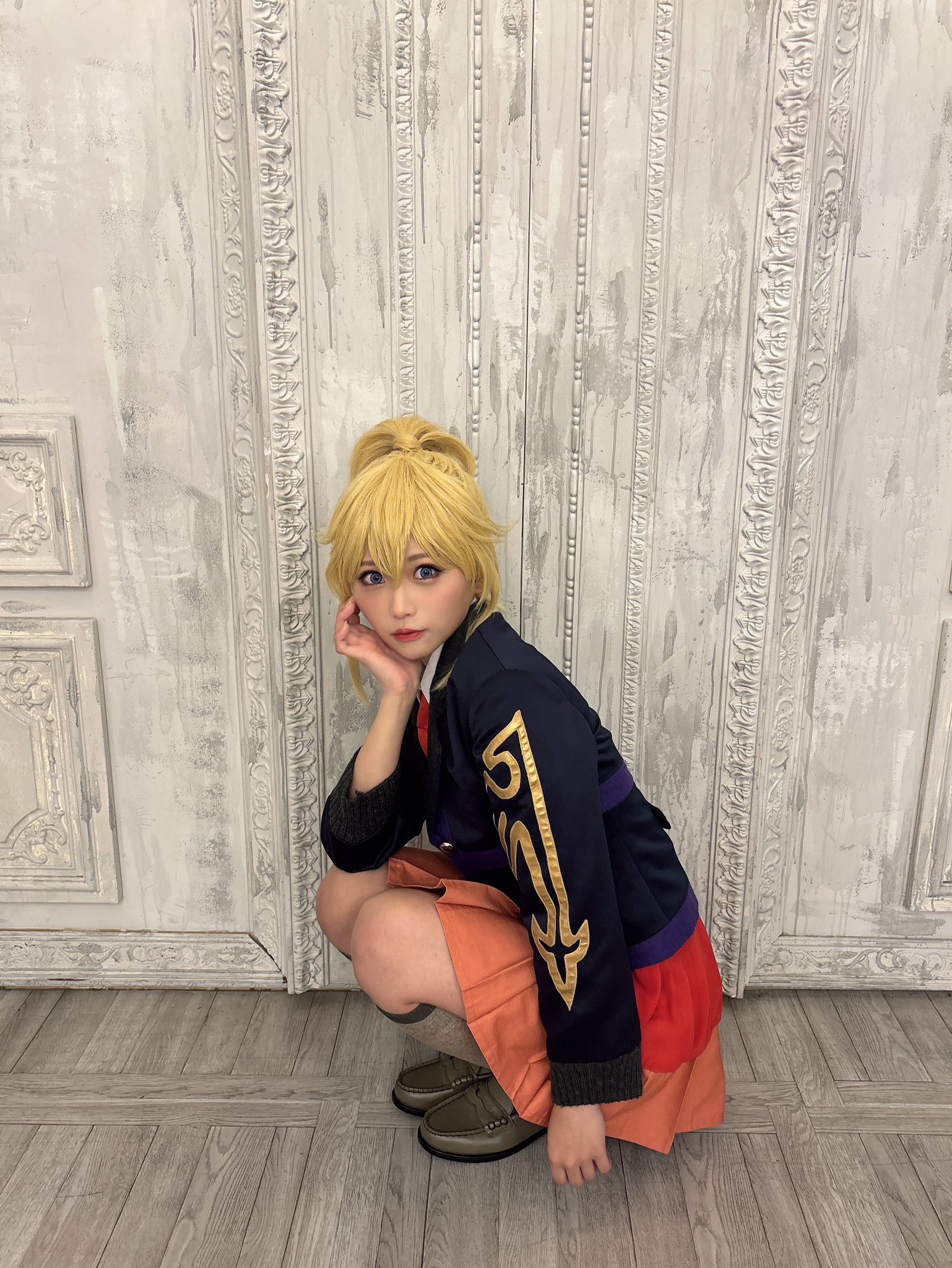 うみねこのなく頃に 右代宮朱志香　episode3 アクリルパネル　青木陽菜⑧ うみねこのなく頃に 右代宮朱志香 episode3 アクリルパネル 青木