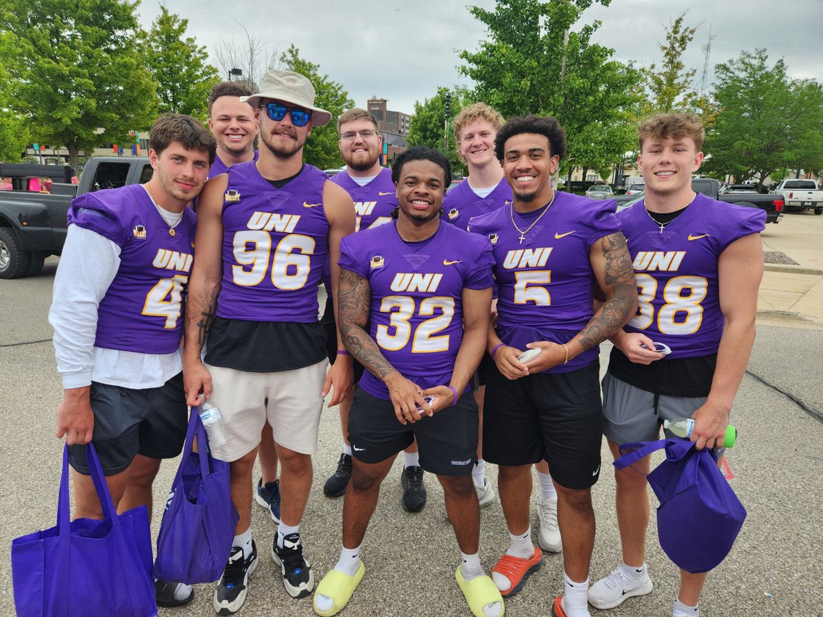 Our Panthers on Parade! 

Thrilled to help kick off this year’s <a href="/MyWaterlooDays/">My Waterloo Days</a> festivities!

#EverLoyal #1UNI