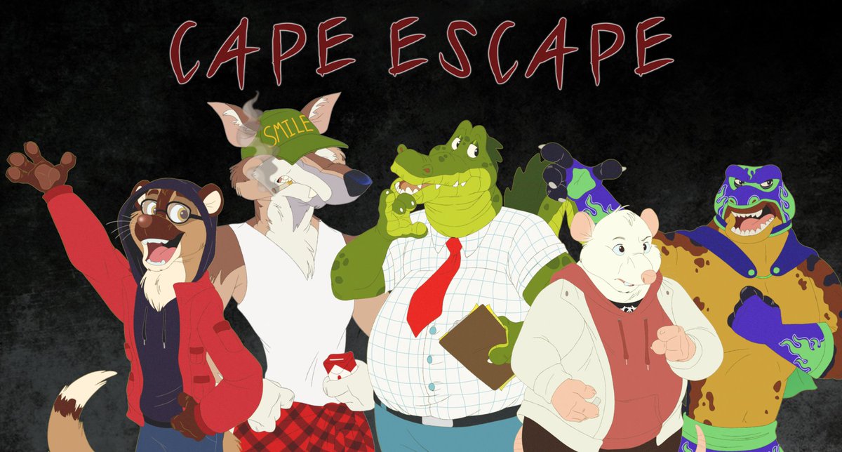 Gnollplaying's tweet photo. Gnollplaying Games is the home of Cape Escape and Deadlaws!

Check out our shows: https://t.co/mcXE5eoAnU

Bonus content on Patreon! https://t.co/SRNuHkhTQ2

We've got some merch! https://t.co/6bnoOskh6J https://t.co/vEYLBl0Bm5