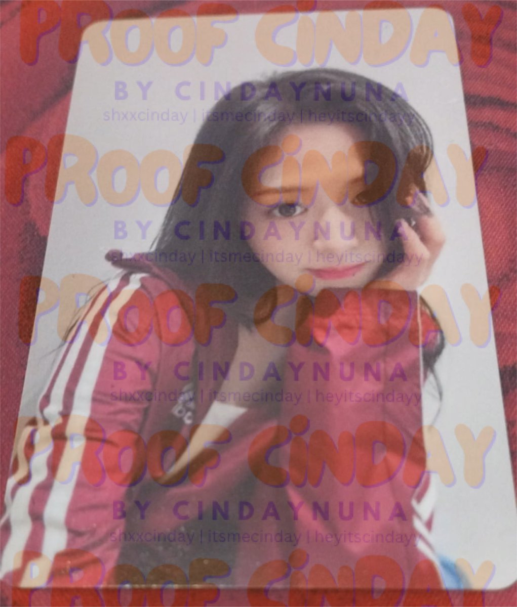 itsmecinday's tweet photo. WTS BABYMONSTER VIP HOLDER BENEFIT PHOTOCARD :: See you there fanmeeting Jakarta

AHYEON PHOTOCARD

💌 offer by dm
⭕️Shipping Worldwide 

#베이비몬스터 #BABYMONSTERPRESENTS #SEEYOUTHERE #JAKARTA #SINGAPORE #TAIPEI #BANGKOK #SPOTVIDEO #YG #BABYMONSTER #Seeyoutherejakarta https://t.co/gxhrDRFP22