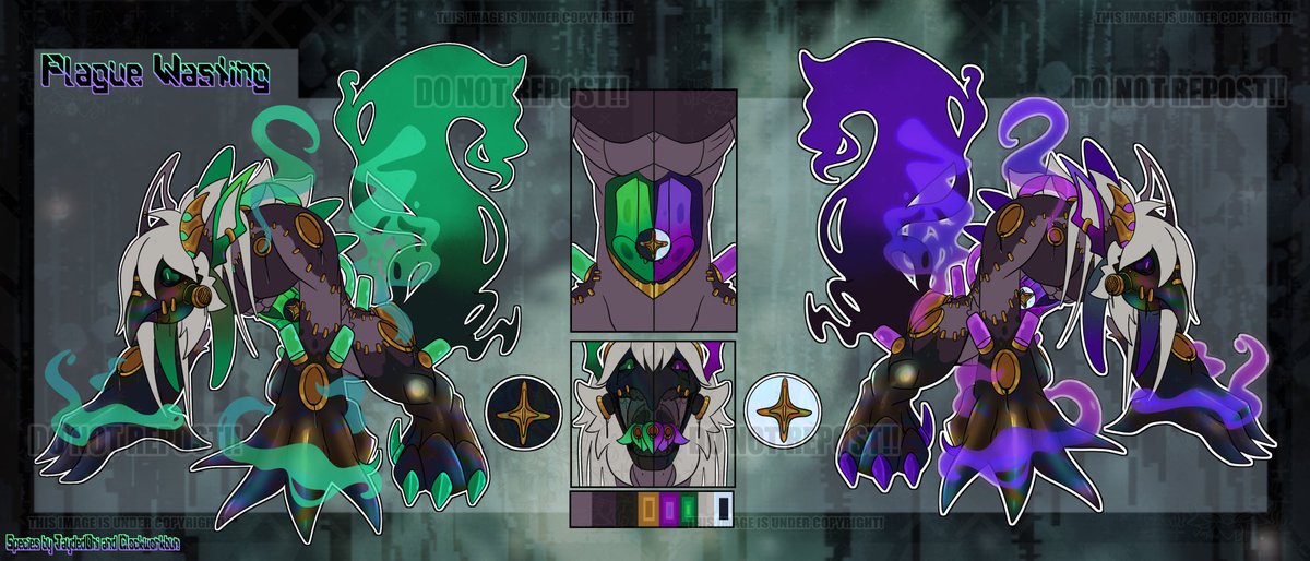 JaydedOni's tweet photo. Some finished designs for Voidkins that are UFS
Plague wasting has been snatched but Fungi Fanatic and Black Holed Sun are still up!
#voidkins #closedspecies #furry #adopts #artmoots #FURRY https://t.co/DsMgRMe0Xg