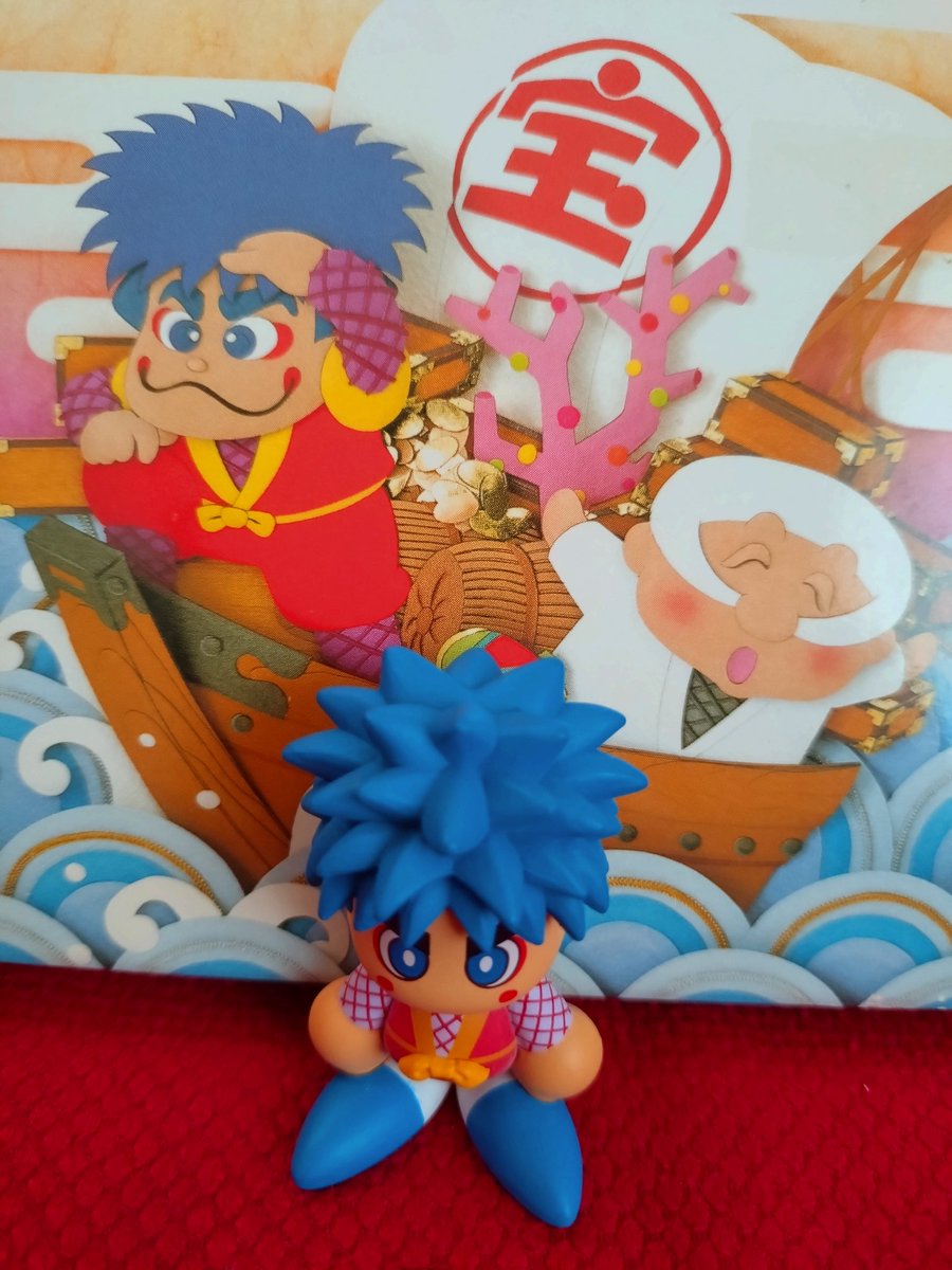 ゴエモンはファミコン2作目迄は風車の弥七みたいな髪型と歌舞伎役者的