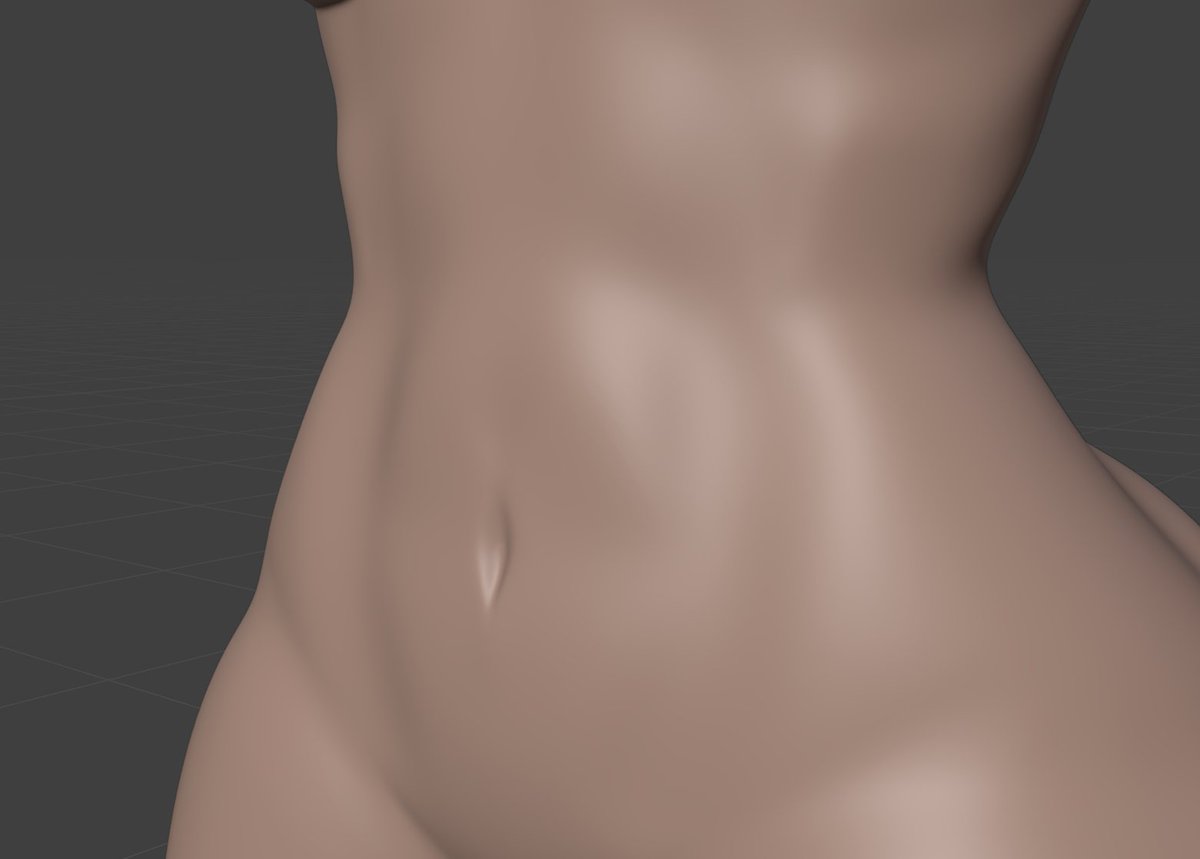 blackwalljin's tweet photo. Random discontinued abs on Blender post before moving on to Zbrush. https://t.co/djiNW8DNCT