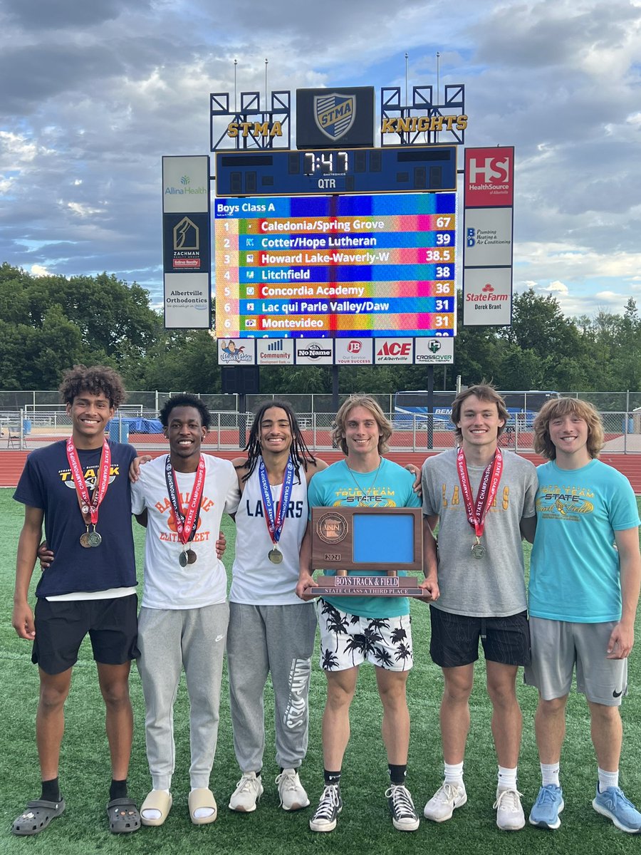 Howard Lake T&F tweet media