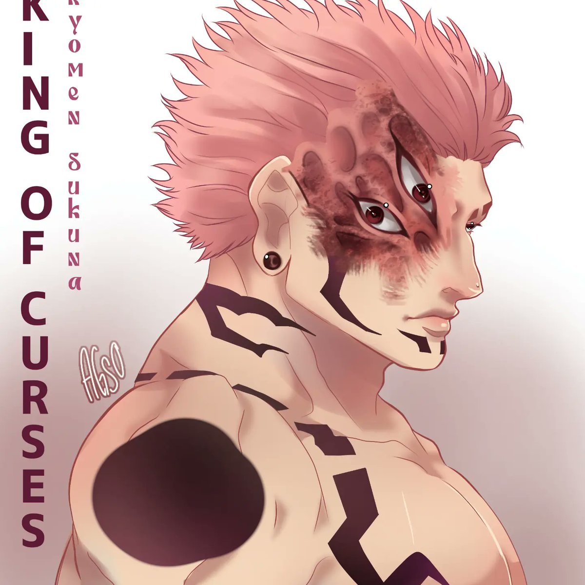 SUKUNA FANARTTTTTT, hola dibujé a Sukuna :3 nddkjd

Espero y les guste

#sukuna #jjk #jujutsukaisen #ryomen #Gege #anime #Fanart