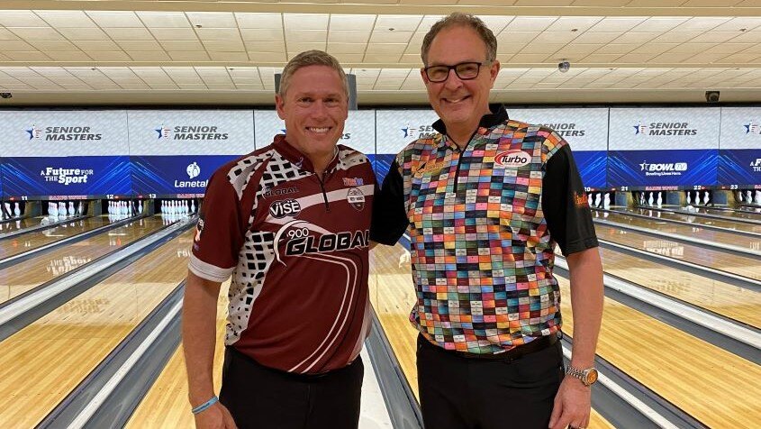 USBC's tweet photo. Mika Koivuniemi shot 835 during match play Friday and is still in the Winners Bracket at the USBC Senior Masters. Next for Koivuniemi is fellow Hall of Famer, and former tour roommate, Chris Barnes.
Read the full story here: https://t.co/AgXwuDJ5hG
#SeniorMasters #BowlTV https://t.co/RHYvJI2l5p