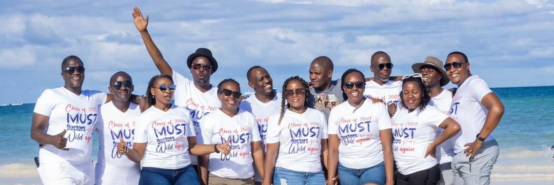 MbararaUST's tweet photo. @MbararaUST MBChB 2001 Cohort celebrated two decades of medicine and beyond! 
While in Mombasa, the alumni shared tales of adventure, innovation, and making a difference in healthcare, research, and global health. 
Plus, stories of life outside the scrubs from travel to family. https://t.co/VX7MnuVQAR