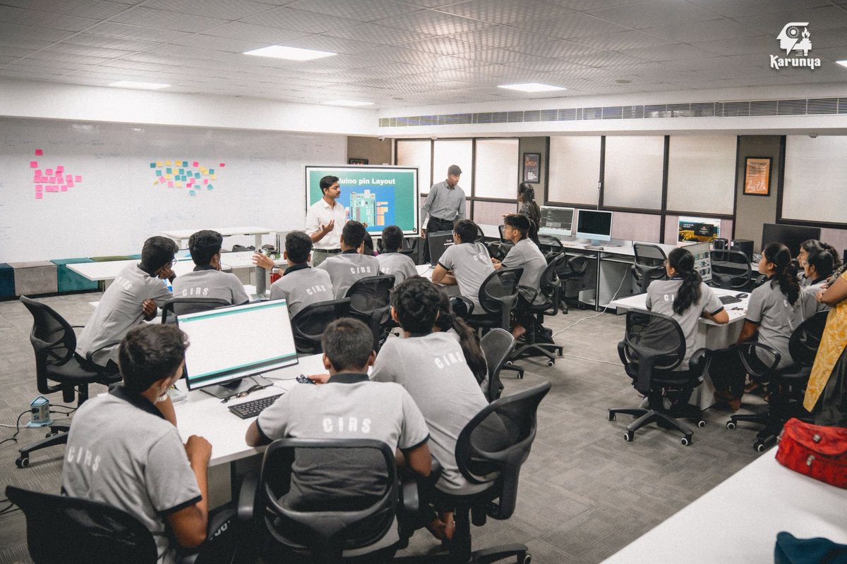 MelvinSajith's tweet photo. Exciting News from the Robotics Club! 🌟

Thrilled to announce the successful culmination of our Robotics Workshop hosted by me and the Team on February 26, 2024! 🎉
Our Robotics Club embarked on a thrilling journey, diving deep into the realm of robotics,
@priotx 
#Robotic https://t.co/L6i0Jhz3lP