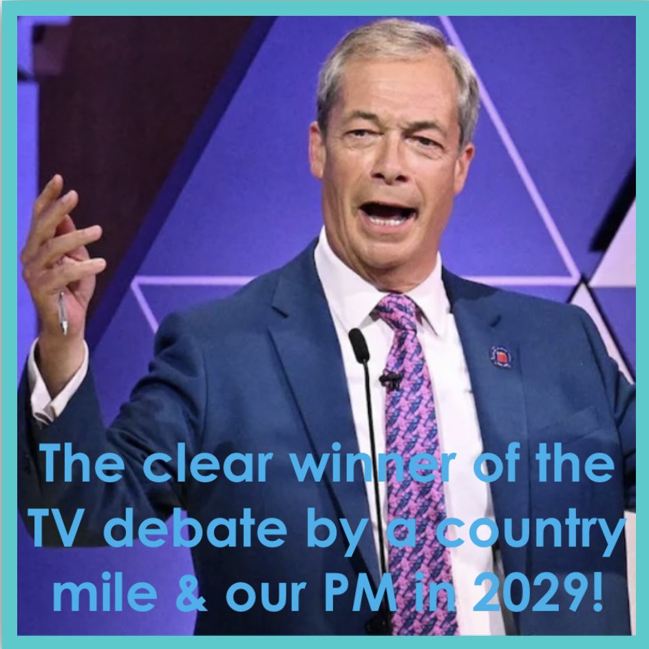 Share if you’d like to see <a href="/reformparty_uk/">Reform UK</a> as our Government <a href="/Nigel_Farage/">Nigel Farage MP</a> as our PM in 2029! 👍🏻🏴󠁧󠁢󠁥󠁮󠁧󠁿🇬🇧