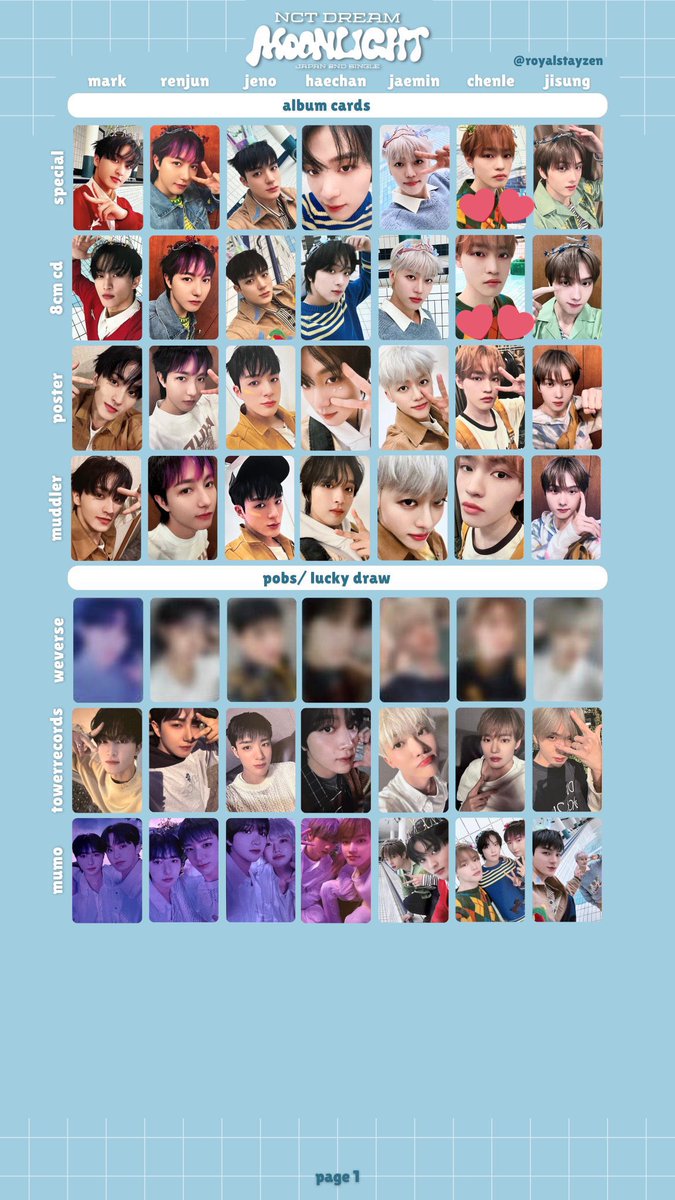 prpuqw's tweet photo. NCTDream Moonlight ドリム トレカ交換

8cmCD
譲 ヘチャン

求 チョンロ 同種or special ver

郵送希望です。条件合う方リプ、DMお気軽にお願いします！ https://t.co/u1TZlp3MhO