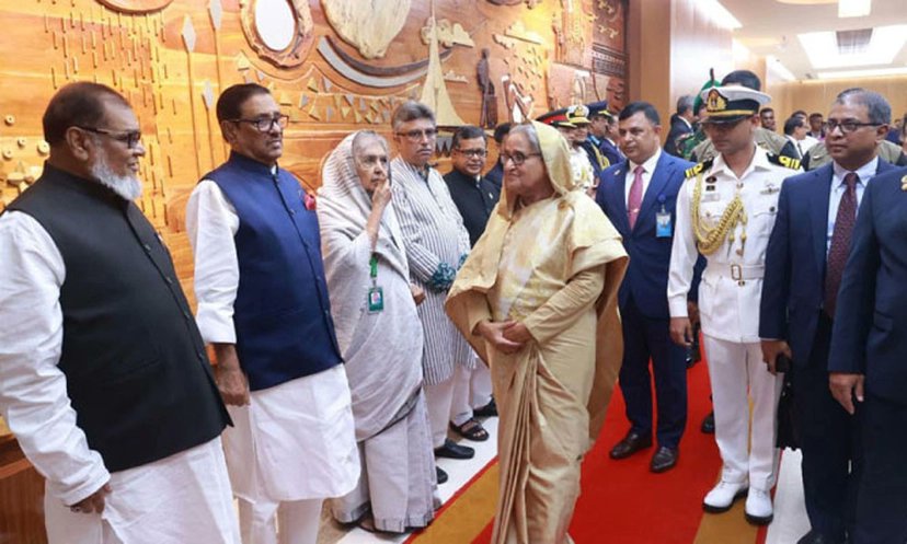 ভারতের উদ্দেশে ঢাকা ছাড়লেন প্রধানমন্ত্রী