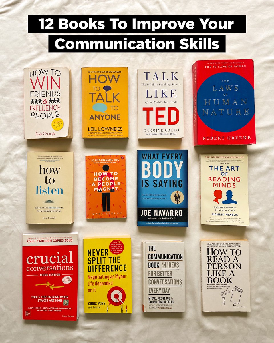 12 Books To Improve Your Communication Skills