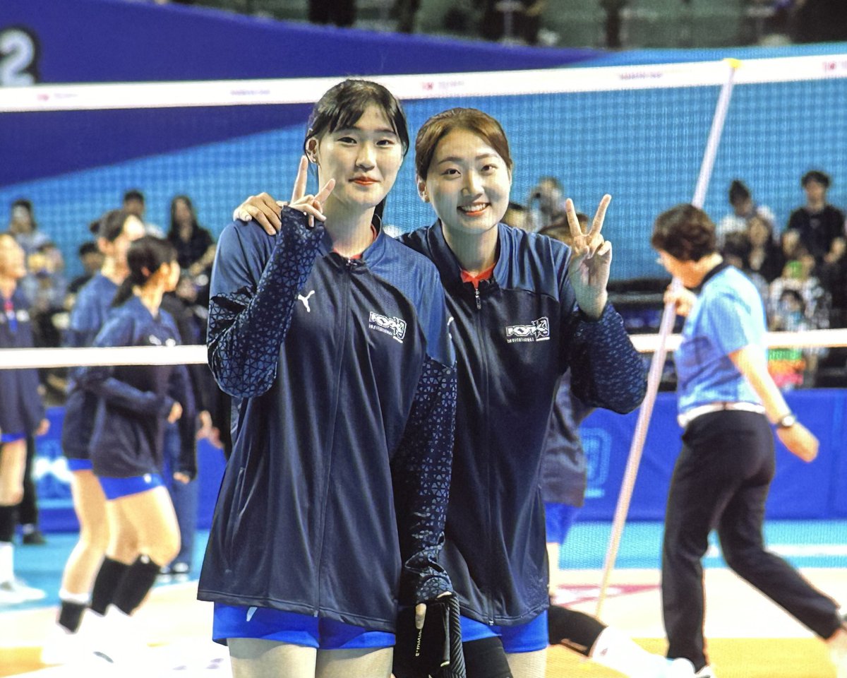 기여미들화이팅🫶🏻
#권민지 #김주향 #gs칼텍스배구단