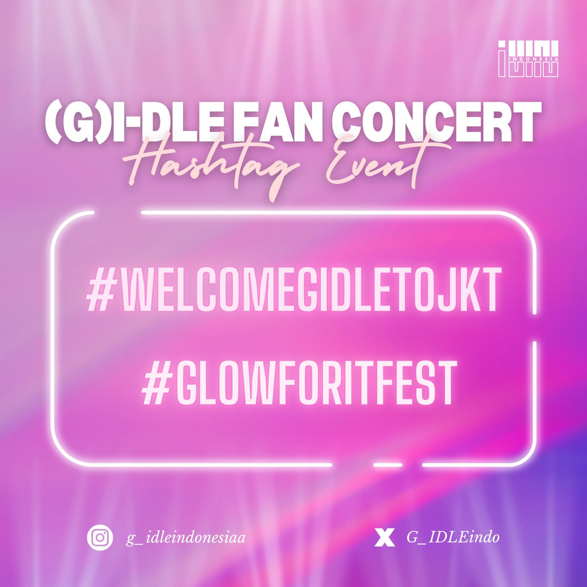 i-dle INDONESIA tweet media