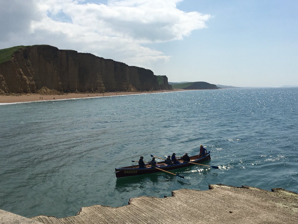 Enjoyed watching <a href="/BridportGigClub/">Bridport Gig Club</a> out on the water at West Bay #rowing <a href="/llandaffrc/">Llandaff Rowing Club</a> <a href="/BritishRowing/">British Rowing</a>