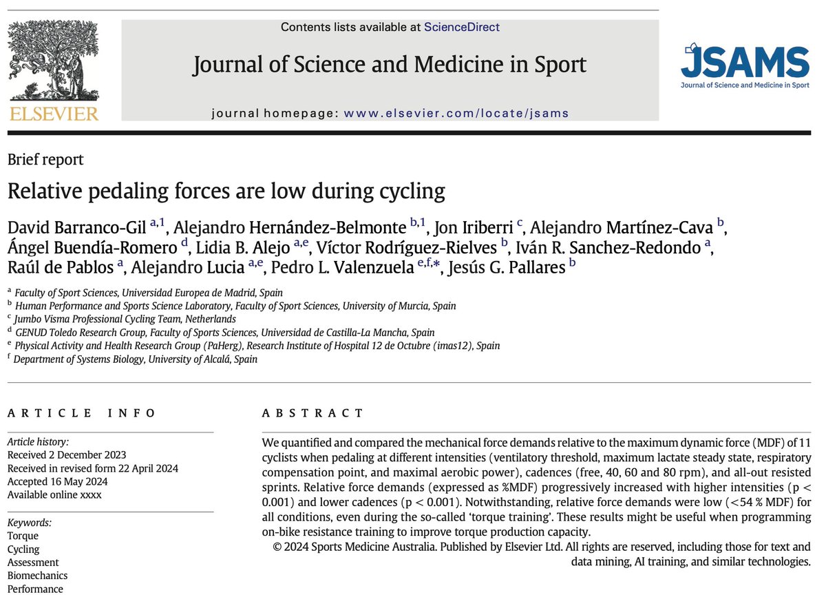 Human Performance & Sports Science tweet media