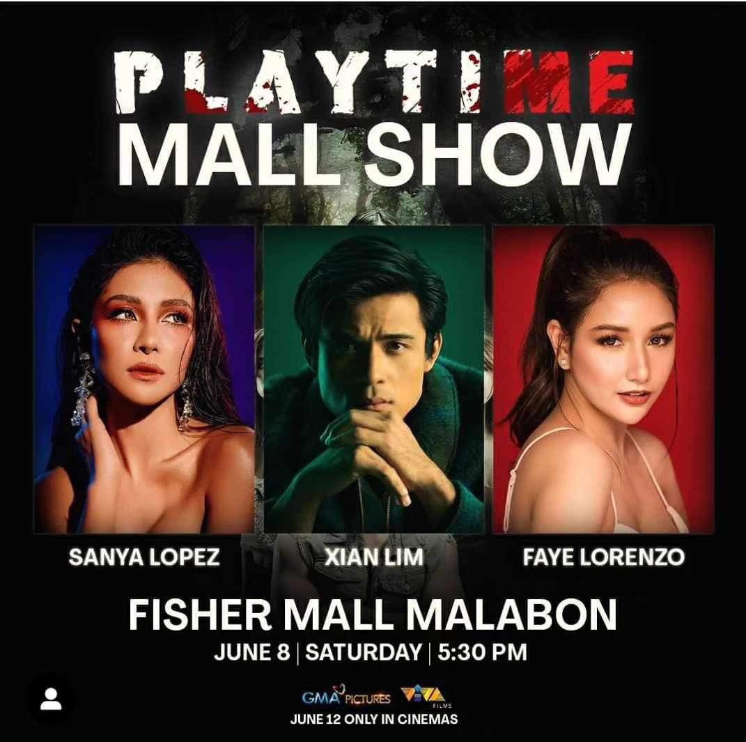 XLGlobalForce's tweet photo. Playtime Mall show at Fishermall , Malabon  ,  June 8 , 2024 , 5:30 pm @XianLimm  @mamumhit https://t.co/d1D8ocToj1