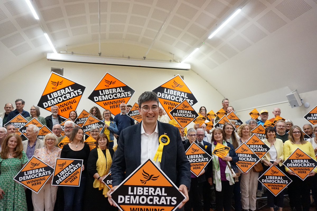 Thank you so much to everyone who joined Lib Dem 🔶 candidate for #GodalmingandAsh, <a href="/PaulDFollows/">Cllr. Paul David Follows 🔶</a>, at his launch event last night 🙏

Only the Lib Dems can beat the Conservatives in our corner of Surrey 🔶

Become part of something exciting on July 4th! 🗳️