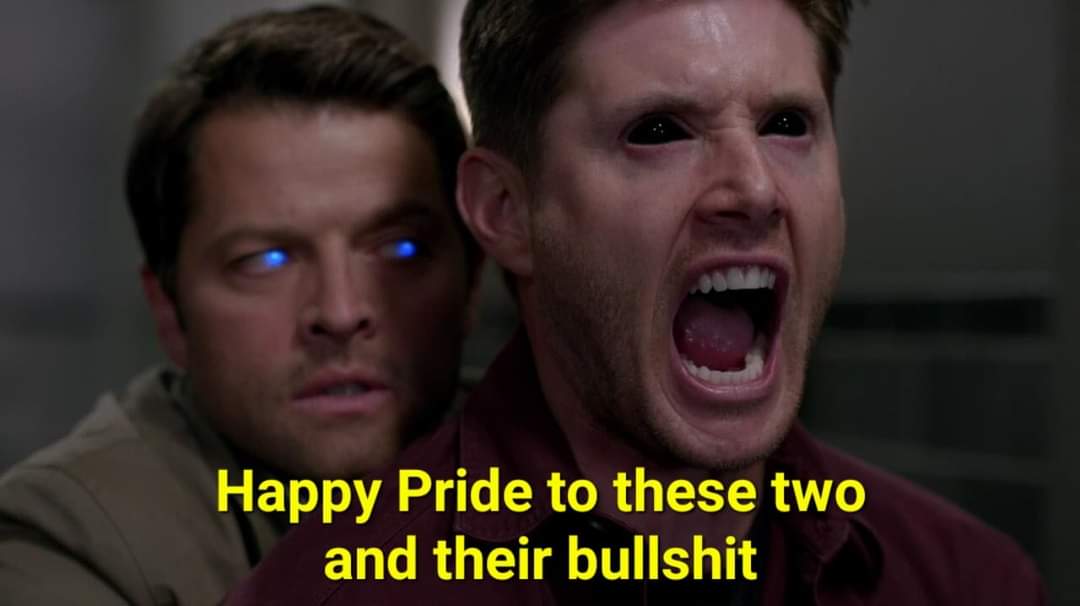 Happy pride month. 

#pridemonth
<a href="/mishacollins/">Misha Collins</a>
