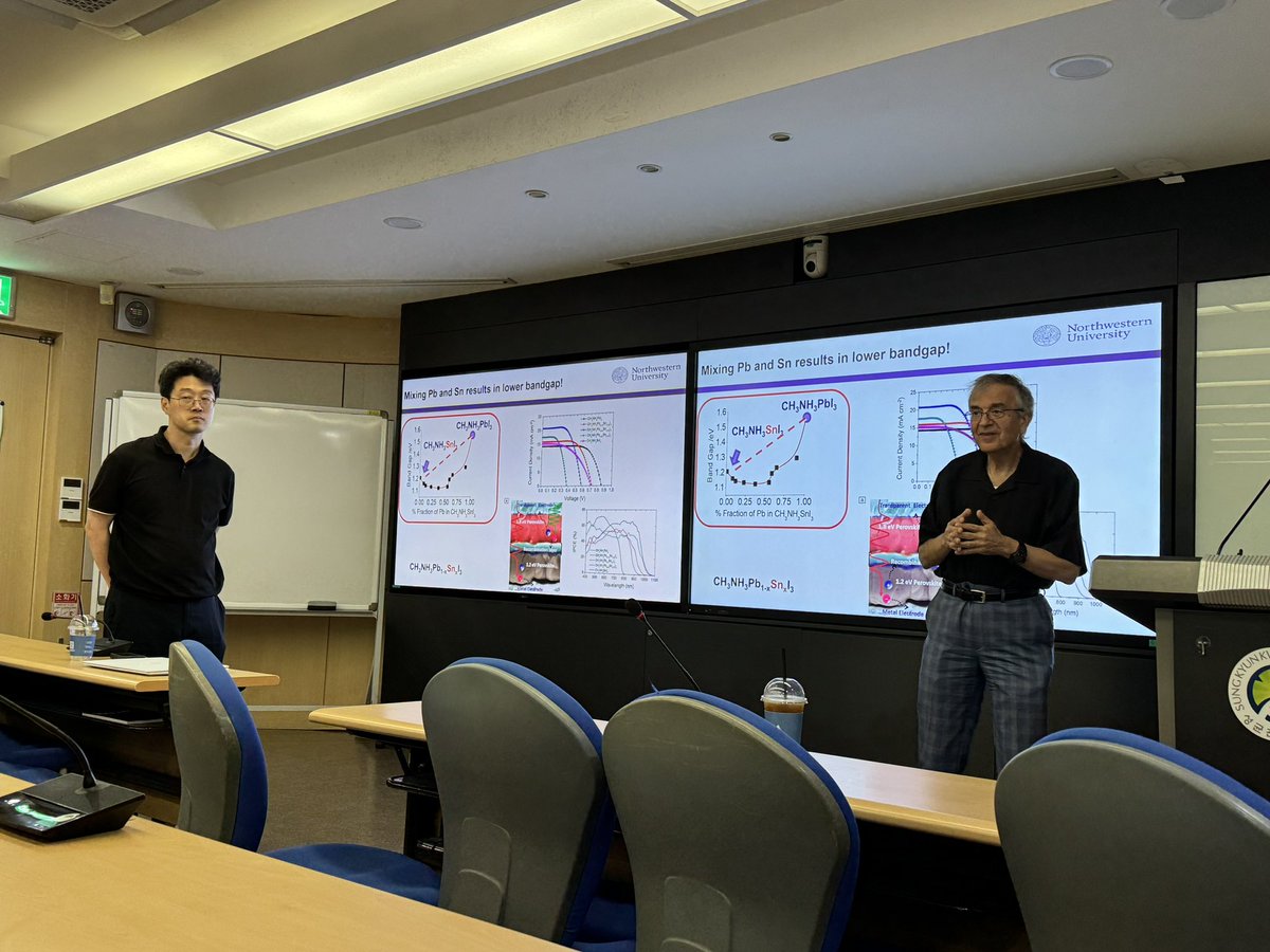 Ibáñez Group (@groupibanez) on Twitter photo Yesterday we visit #skku and give our last seminar in Korea. It was a pleasure to present our latest works in thermoelectricity. Thanks Myung-Gil for your hospitality. Looking forward to having you in <a href="/ISTAustria/">ISTAustria</a> Yesterday we visit #skku and give our last seminar in Korea. It was a pleasure to present our latest works in thermoelectricity. Thanks Myung-Gil for your hospitality. Looking forward to having you in <a href="/ISTAustria/">ISTAustria</a>