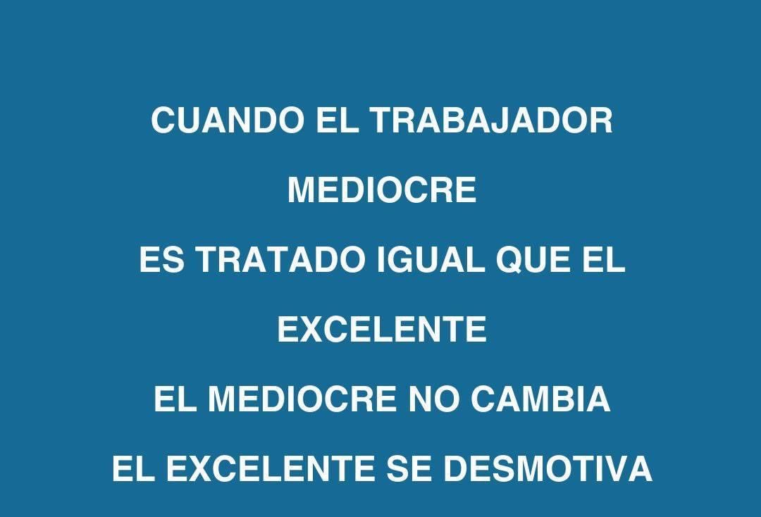 Las Organizaciones padecen de estas distorsiones por falta de correctas políticas de recursos humanos.