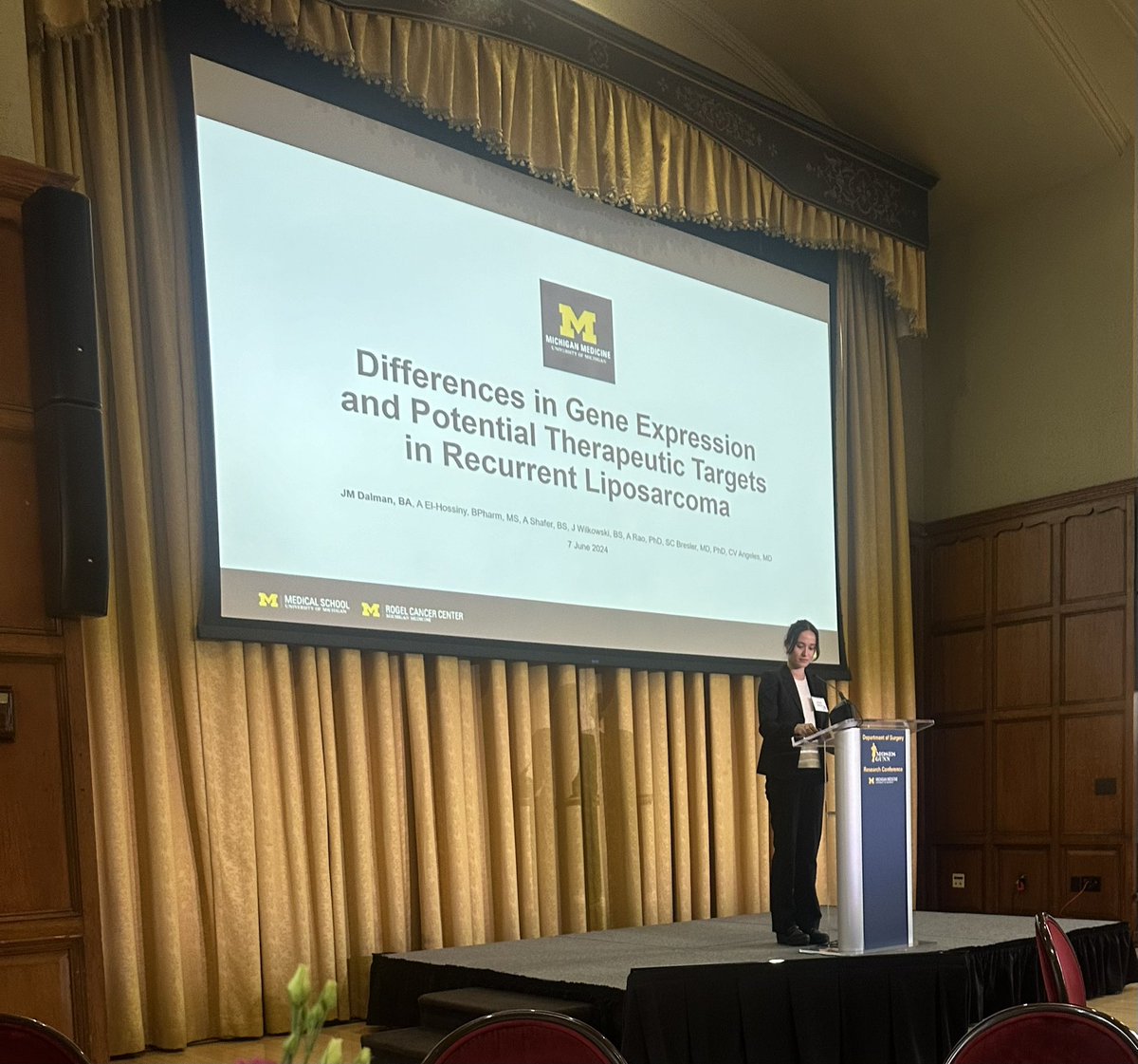 Katherine Gallagher (@btbkgmd) on Twitter photo Amazing talk by <a href="/SarnoffCardio/">Sarnoff Foundation</a> fellow and superstar <a href="/UMichSurgery/">Michigan Surgery</a> med student <a href="/jessiemdalman/">Jessie M. Dalman</a> mentored by <a href="/cvangelesMD/">Christina Angeles MD</a>! Amazing talk by <a href="/SarnoffCardio/">Sarnoff Foundation</a> fellow and superstar <a href="/UMichSurgery/">Michigan Surgery</a> med student <a href="/jessiemdalman/">Jessie M. Dalman</a> mentored by <a href="/cvangelesMD/">Christina Angeles MD</a>!
