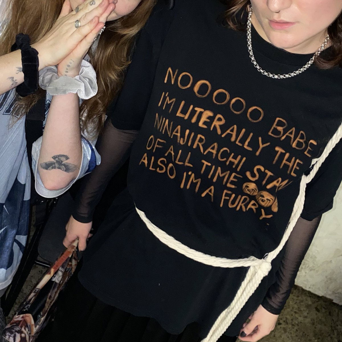 ninajirachi's tweet photo. nooooo babe i’m literally the ninajirachi stan of all time 😭😭😭 also i’m a furry https://t.co/czMrz0RhU9