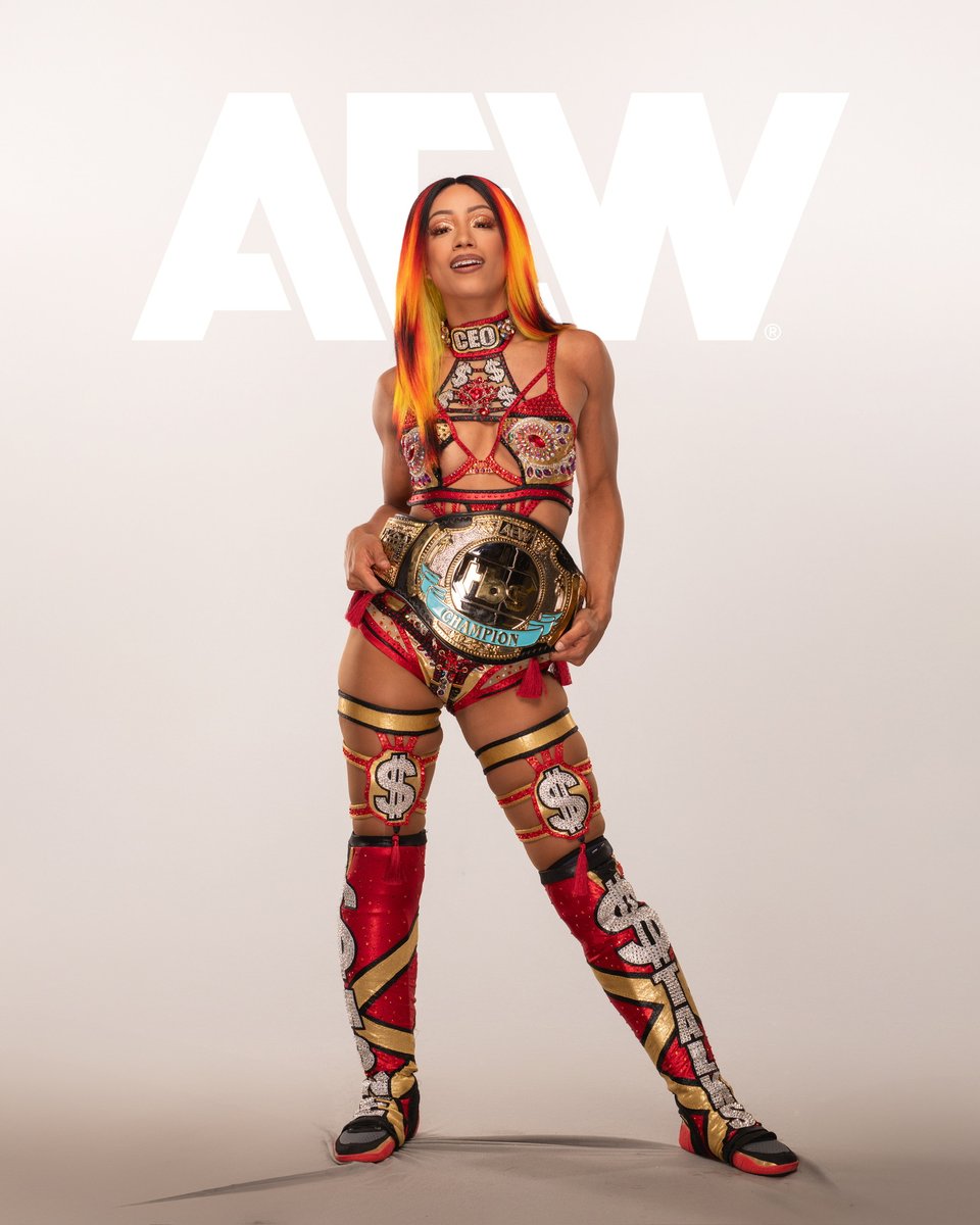 MercedesVarnado's tweet photo. This belt looks lonely….I can fix that 🫢 #ForbiddenDoor https://t.co/uk5aGztguQ