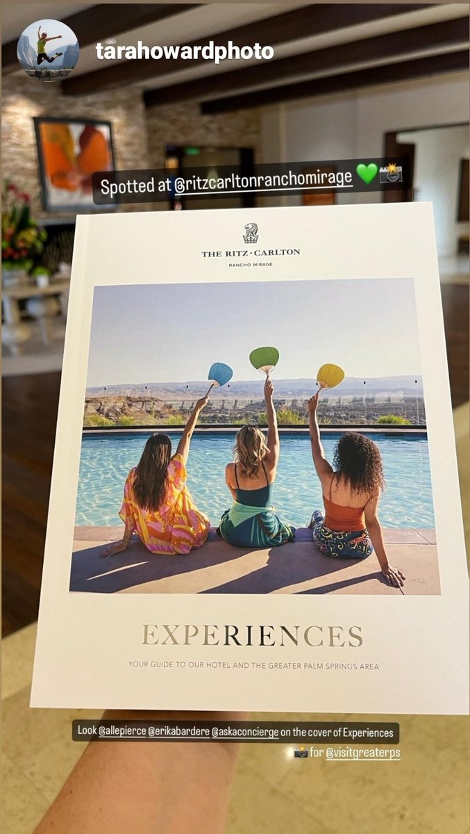 Oh hey, I got published in the <a href="/RitzCarlton/">The Ritz-Carlton</a> Rancho Mirage

Proud desert gal moment

Go find it, they have the best view!