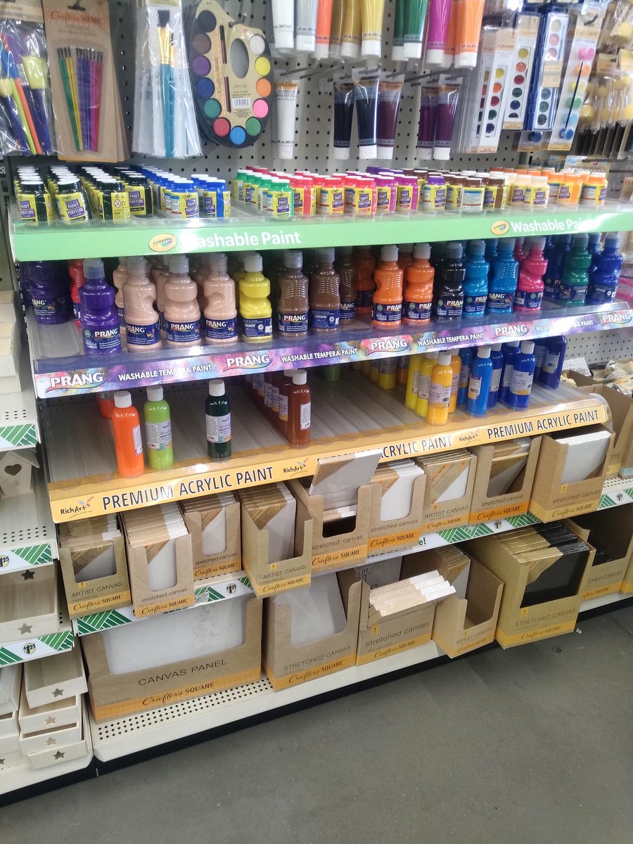 The dollar tree has canvas now! Like real canvas on a frame and art boards! I am so happy 🩷