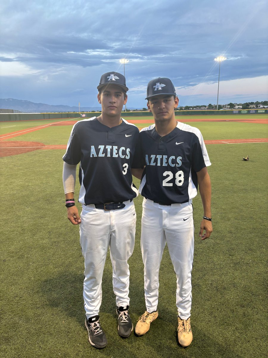 Five Tool New Mexico (@fivetoolnm) on Twitter photo F: <a href="/aztecsbballaz/">aztecsbaseballacademy</a> 18U Gil 11, ABA 2015 Navy 6
PoG: <a href="/RadleyGz/">Christopher Radley Gutierrez</a> 3-3, 2B, RBI
Hitter: Adrian Encinas 2-4, HR, 2 RBI F: <a href="/aztecsbballaz/">aztecsbaseballacademy</a> 18U Gil 11, ABA 2015 Navy 6
PoG: <a href="/RadleyGz/">Christopher Radley Gutierrez</a> 3-3, 2B, RBI
Hitter: Adrian Encinas 2-4, HR, 2 RBI