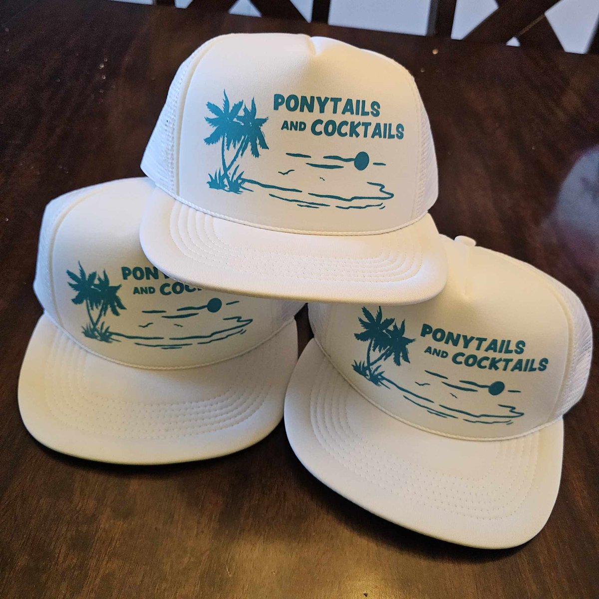 PonyTailsMusic's tweet photo. The perfect hat to wear while you're explaining that last verse in Big Blue Wave... https://t.co/TchP2gXq9i