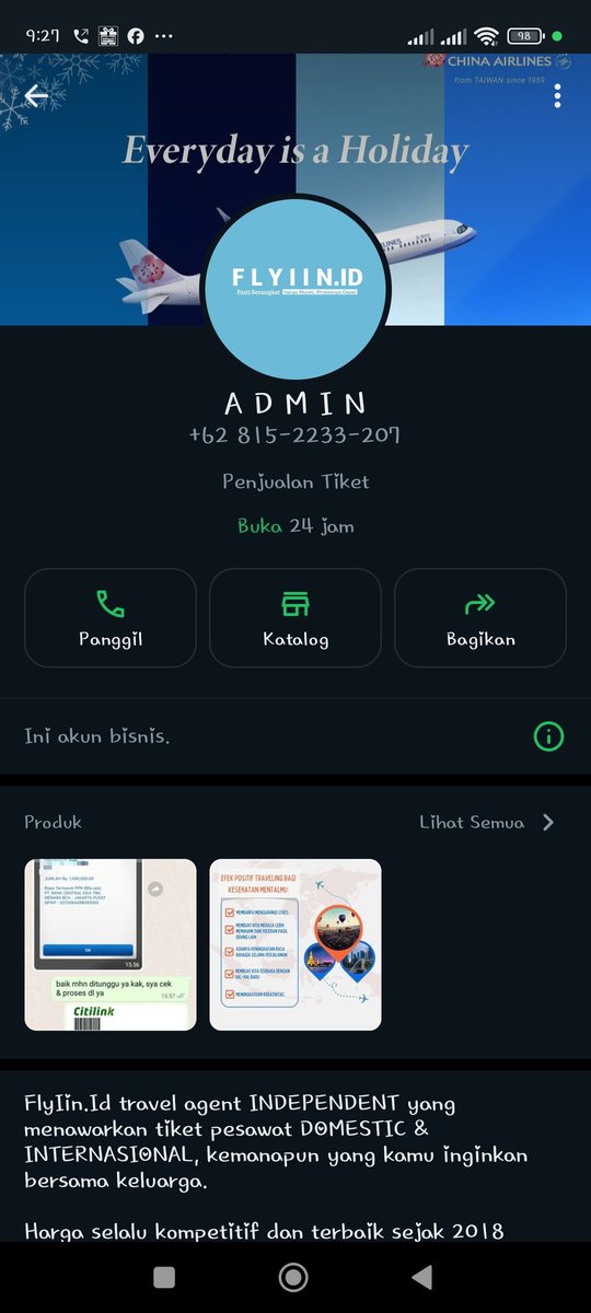 YuliDawami's tweet photo. Saking positif thinking nya suami gw, ditipu 4.5jt 😭 nyampe diblok gw beberapa kali sama ini penipu...ada yg jd korban kah? Pengen bgt balik lg duitnya tp ribet kayaknya 🥲 

#peipuan #06Jun https://t.co/HKPRTJEnlt
