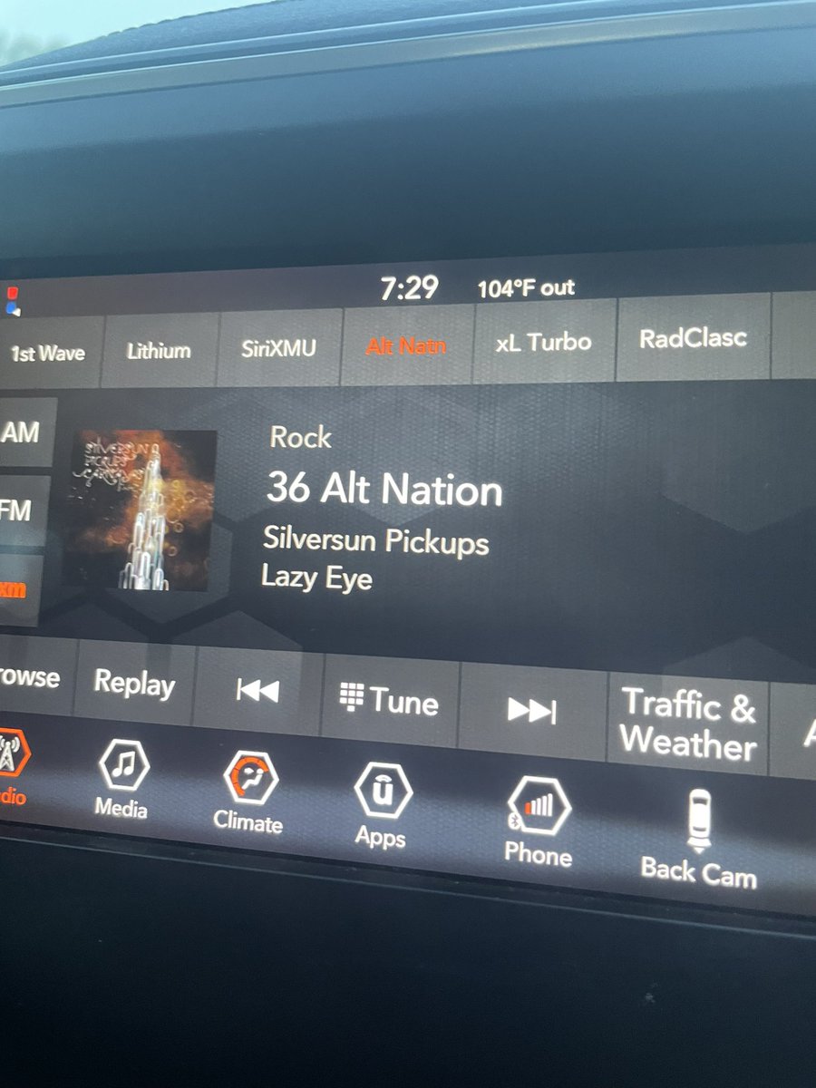 daoroz2012's tweet photo. On my way to see @SSPU and guess what comes on @SIRIUSXM https://t.co/ok2erky8kk