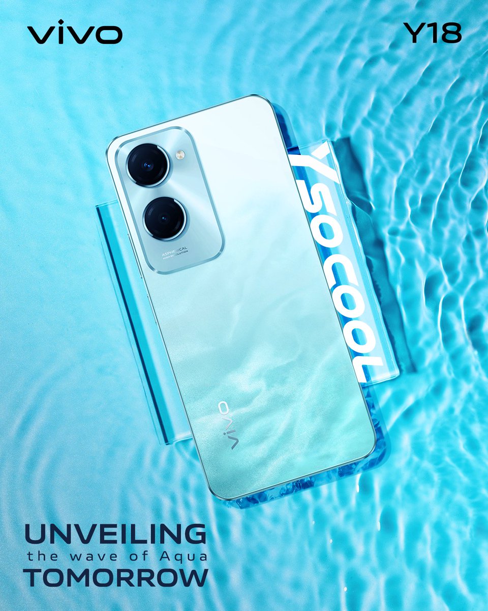 𝐂𝐚𝐭𝐜𝐡 𝐭𝐡𝐞 𝐰𝐚𝐯𝐞𝐬 𝐛𝐞𝐟𝐨𝐫𝐞 𝐭𝐡𝐞𝐲 𝐡𝐢𝐭 𝐭𝐡𝐞 𝐬𝐡𝐨𝐫𝐞! 🌊
Introducing vivo Y18's stunning Wave Aqua design, reflecting your uniqueness in every glimpse.
𝐒𝐭𝐚𝐲 𝐭𝐮𝐧𝐞𝐝!
#vivo_Nepal #Ysocool #vivoY18