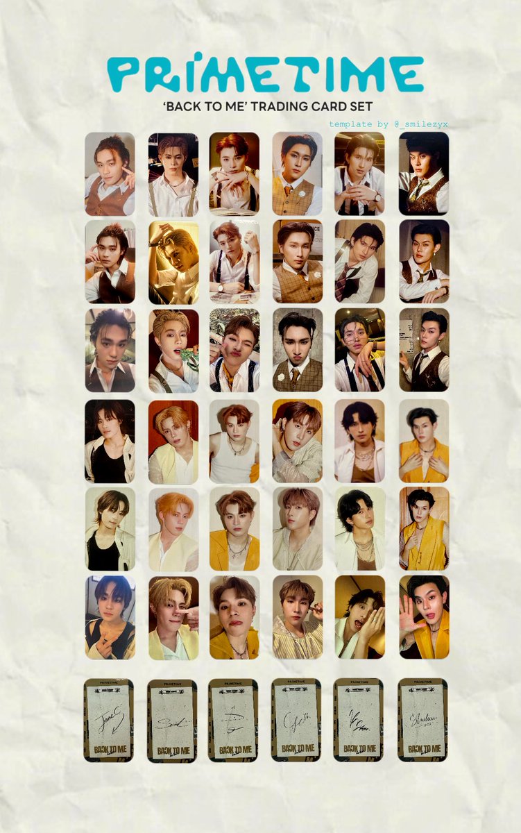 _smilezyx's tweet image. ★彡PRIMETIME Photocard Template 彡★

— BACK TO ME TRADING CARD — 

#PRIMETIMEth #PrimeTimeBackToMe
#ถ้าเขาไม่ดียังมีพามทาม #PrimeTime_ถ้าเขาไม่ดี
#ShulunPrimeTime #Ken2PrimeTime #OhmPrimeTime #PlengthaiPrimeTime #JamesPrimeTime #OpePrimeTime