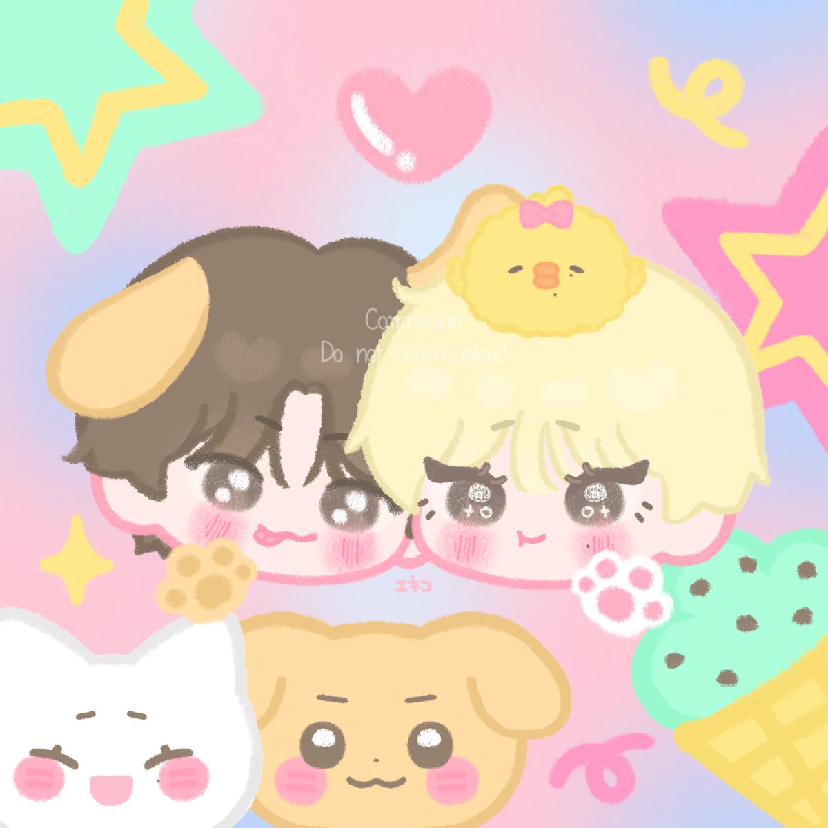 enecozz's tweet photo. 젴선🐶🦊🐣(cms)
#SUNJAKE #SUNOO #JAKE #ENHYPENfanart #enecozCMS https://t.co/5sKwvuu4sZ